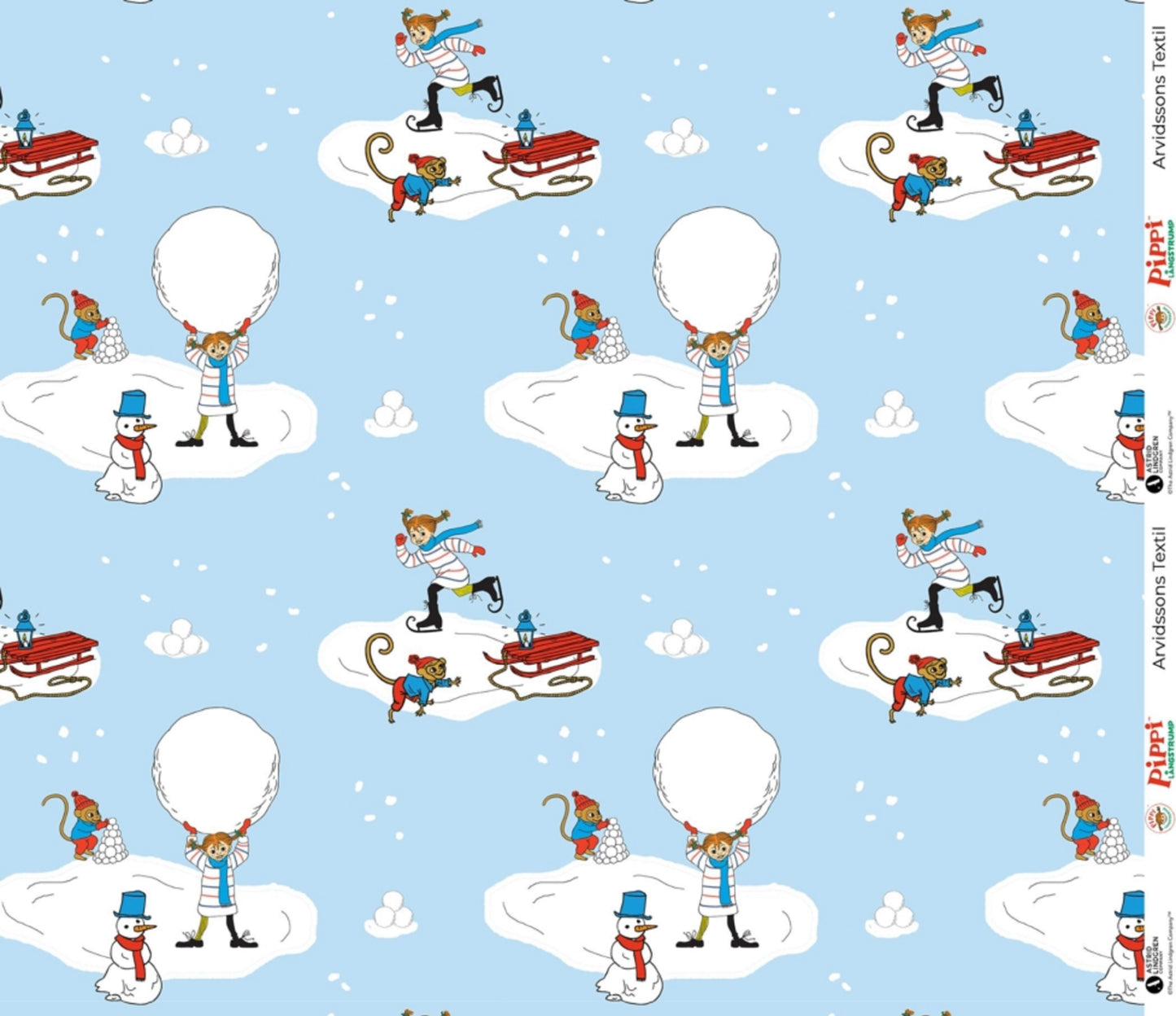 Pippi Långstrump trikå (fler varianter)