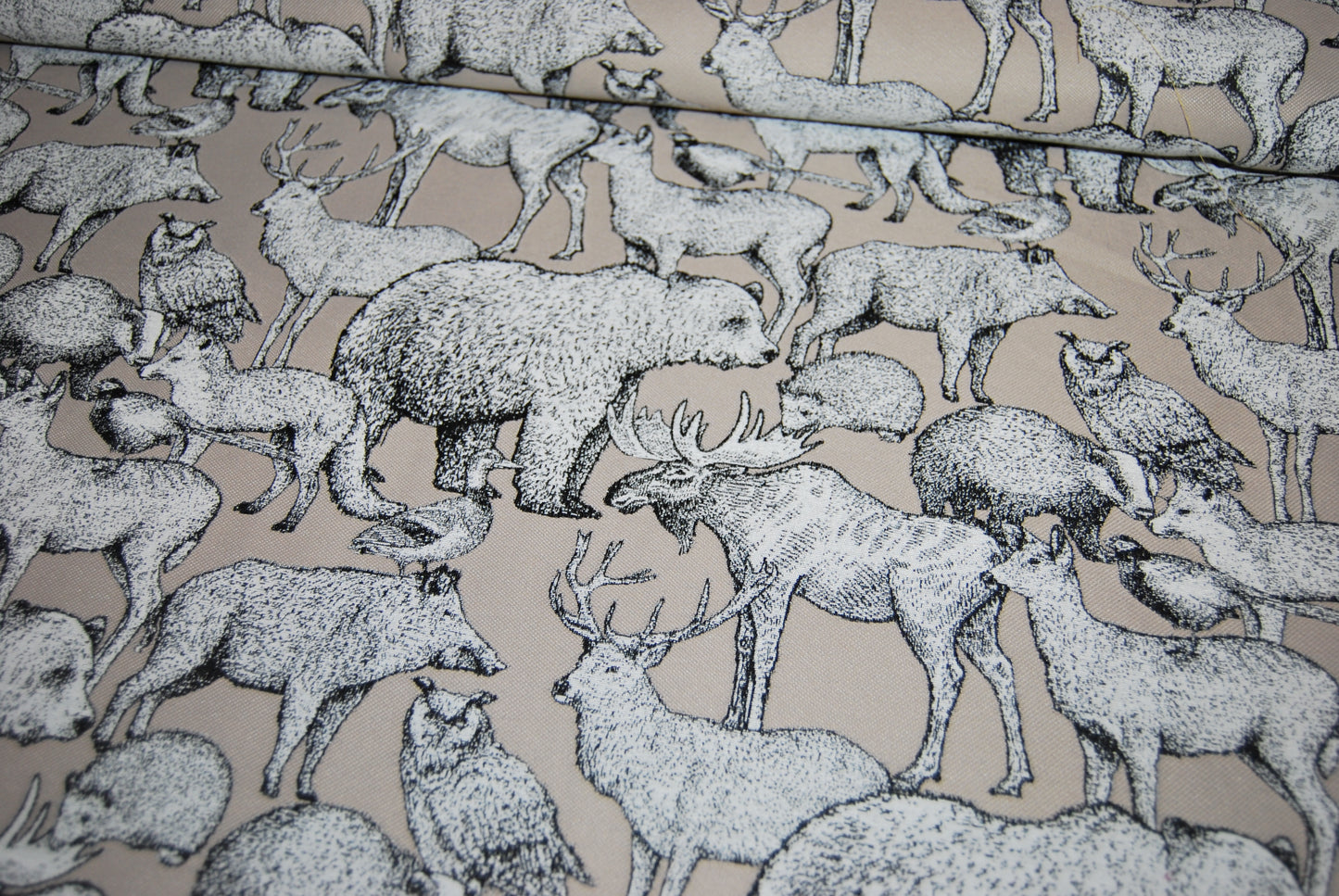 Skogens djur jacquard