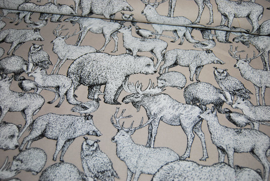 Skogens djur jacquard