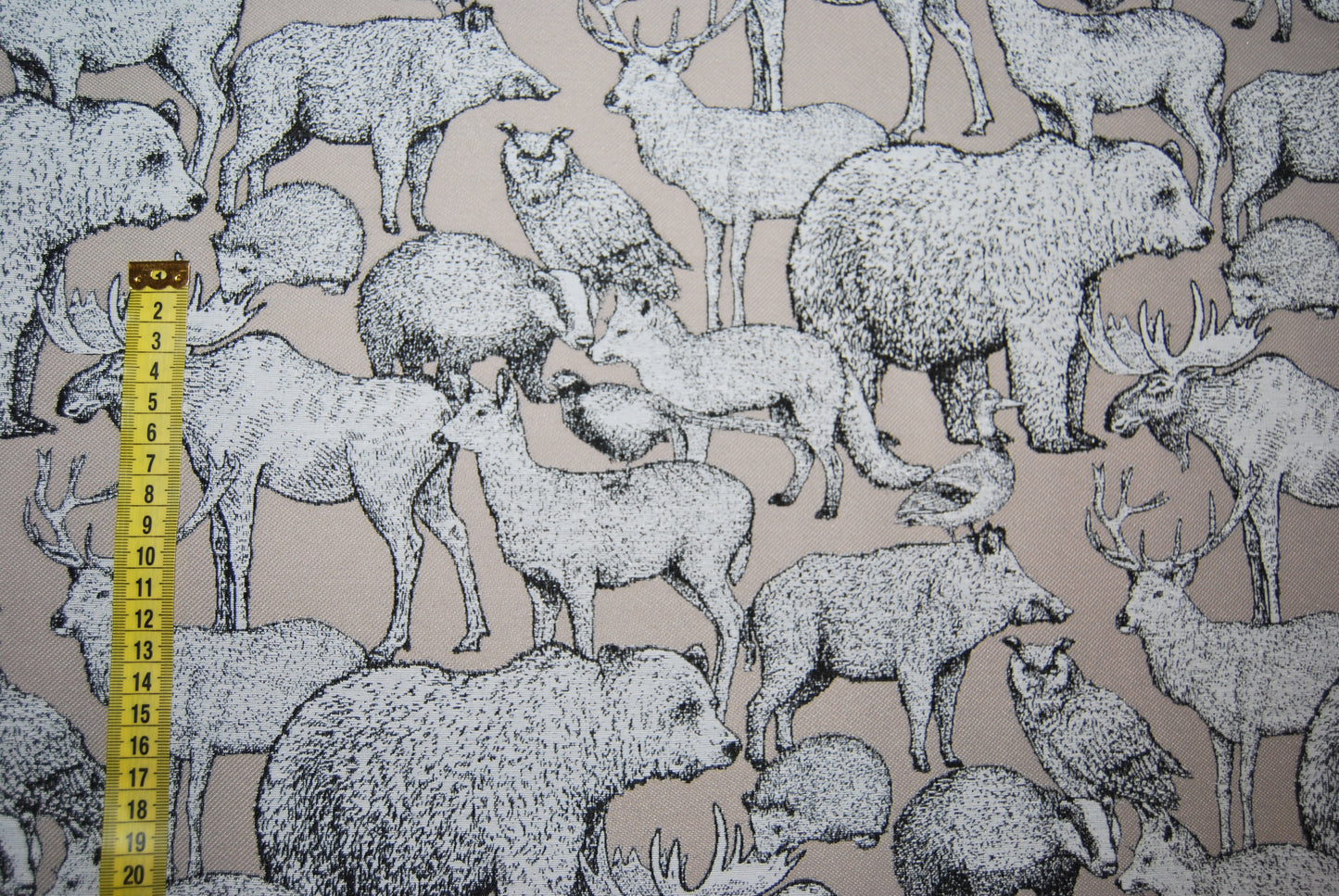 Skogens djur jacquard