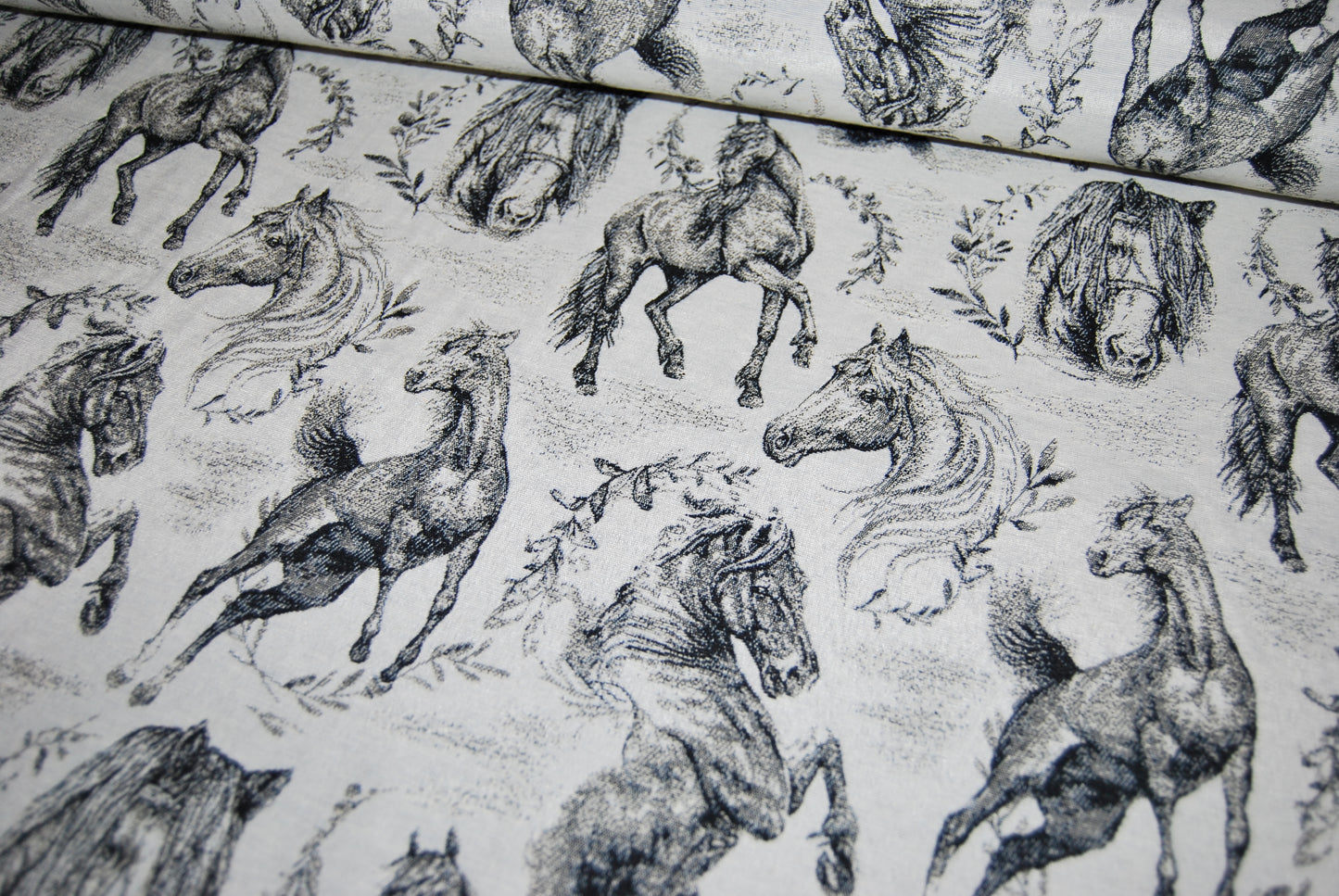 Hästar jacquard