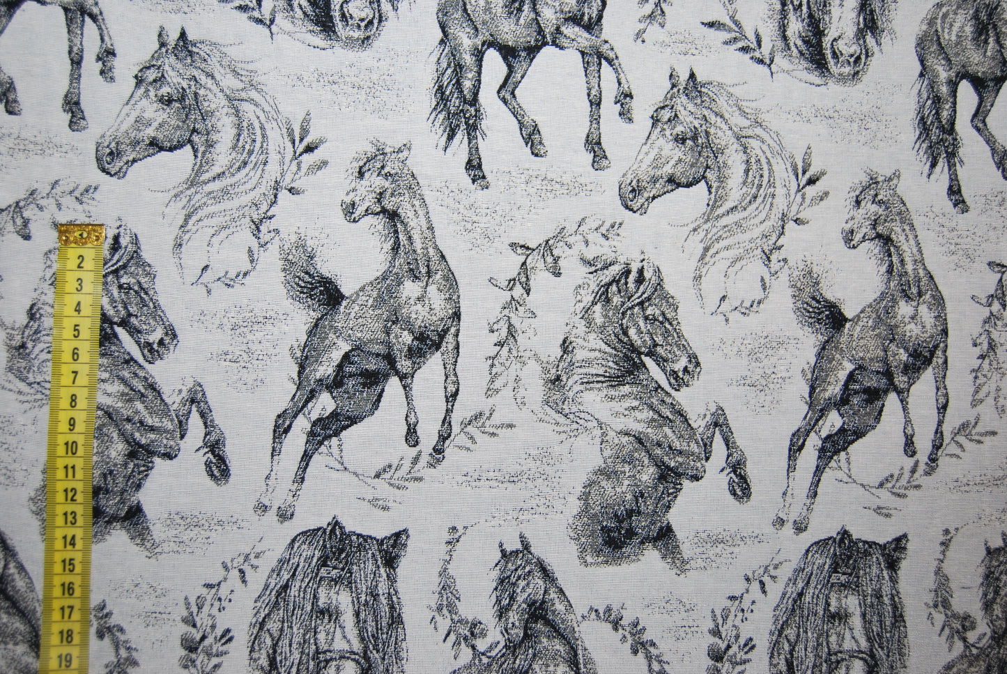 Hästar jacquard