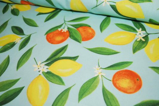 Citrusfrukt möbeltyg