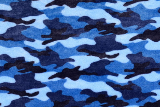 Camouflage korallfleece (fler färger)