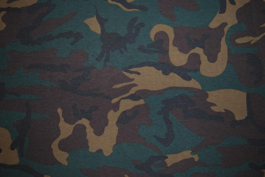 Camouflage trikå (fler färger)