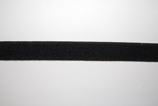 Dubbelsidigt kardborreband 25 mm svart