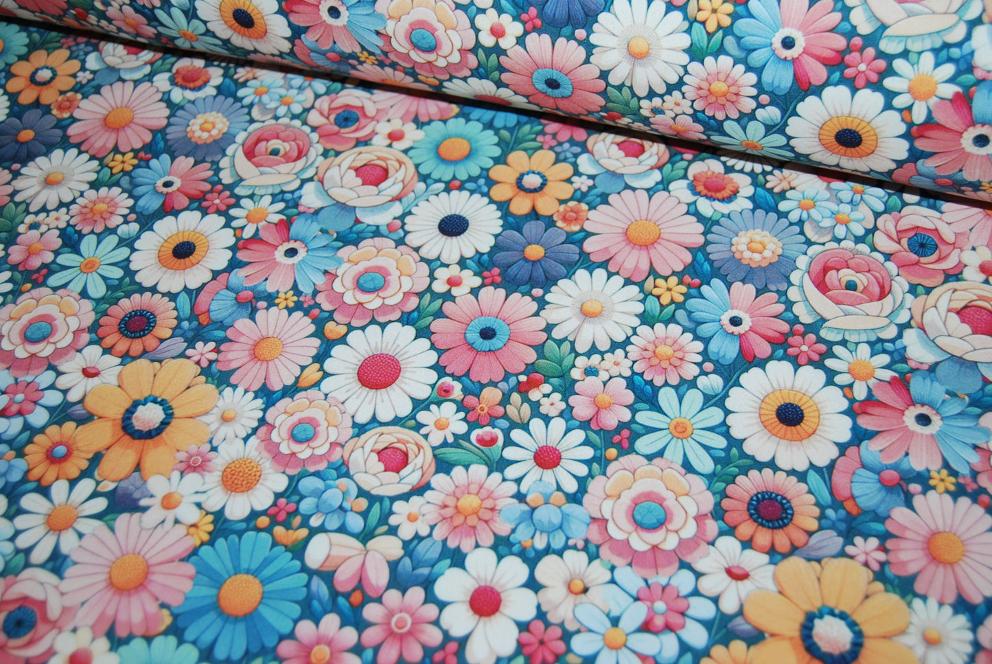 Softshell Retroblommor (fler färger)