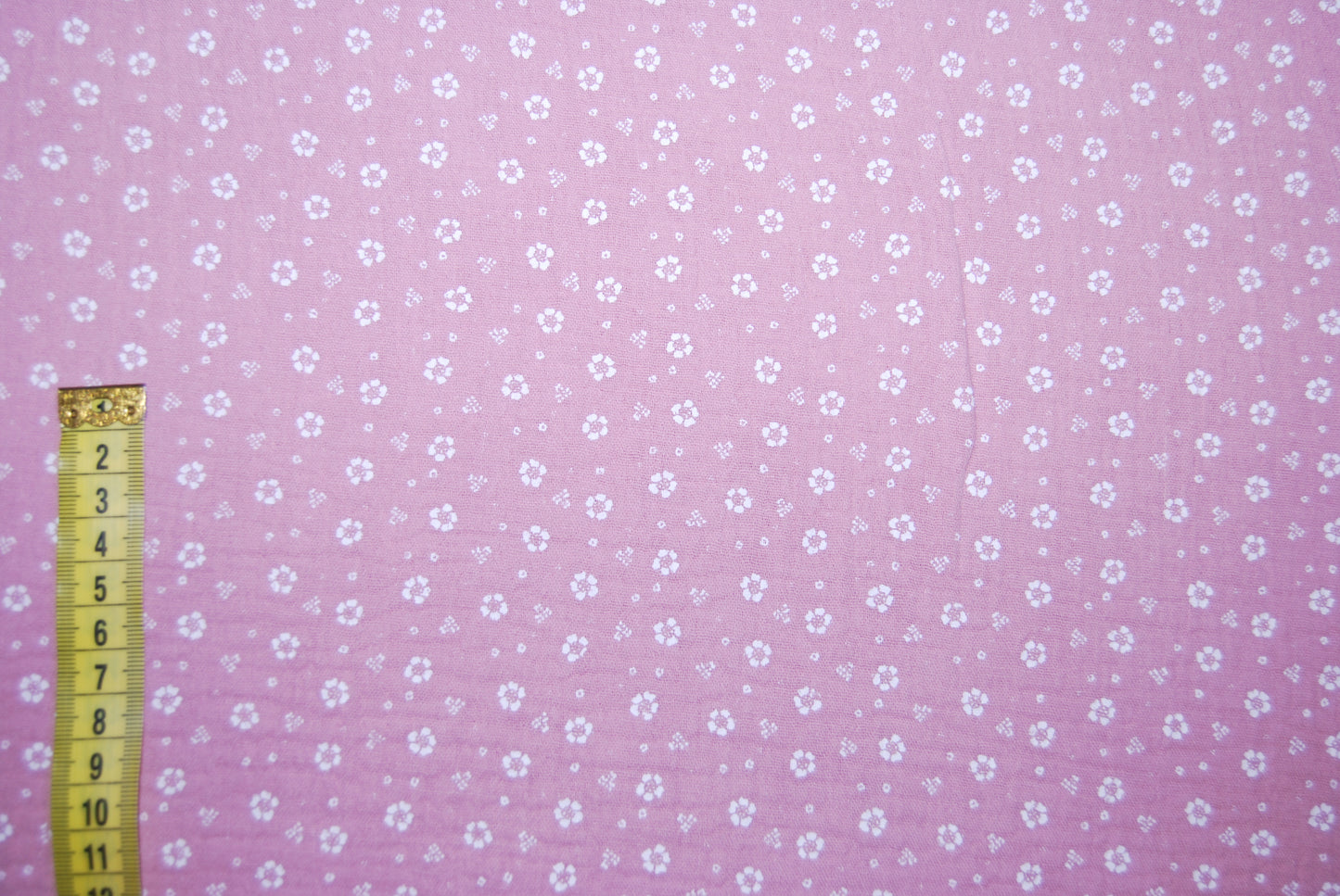 Dubbelmuslin Small flowers (fler färger)