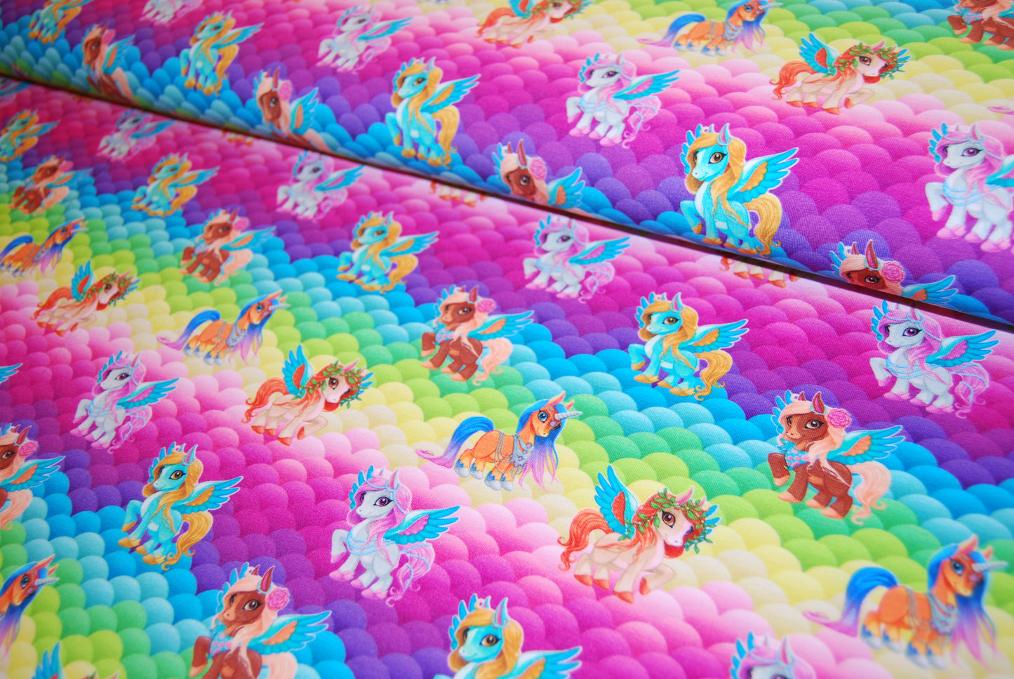 Unicorn and Pegasus digitalt tryck