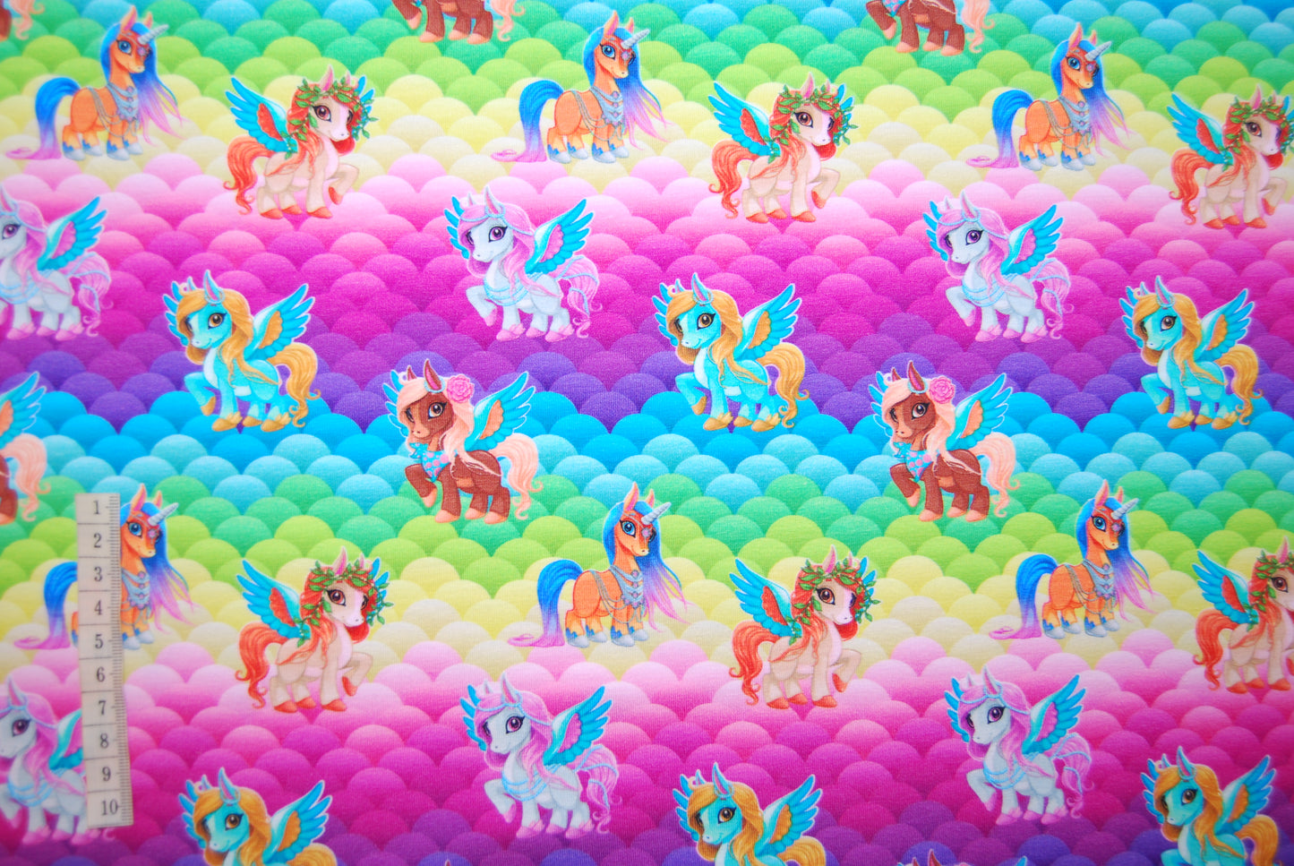 Unicorn and Pegasus digitalt tryck
