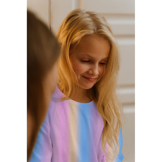 Soft rainbow trikå