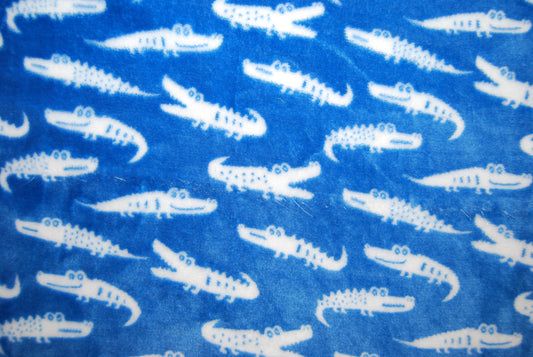 Krokodiler korallfleece