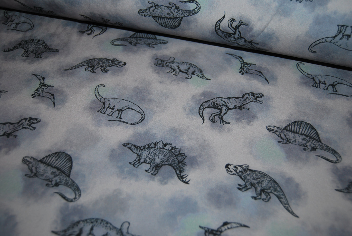 Softshell Dinosaurs digitalt tryck