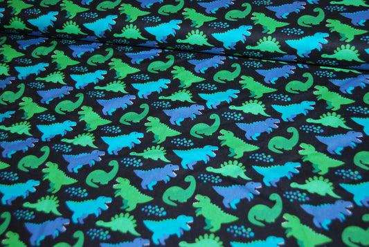 Cute dinosaurs bomull