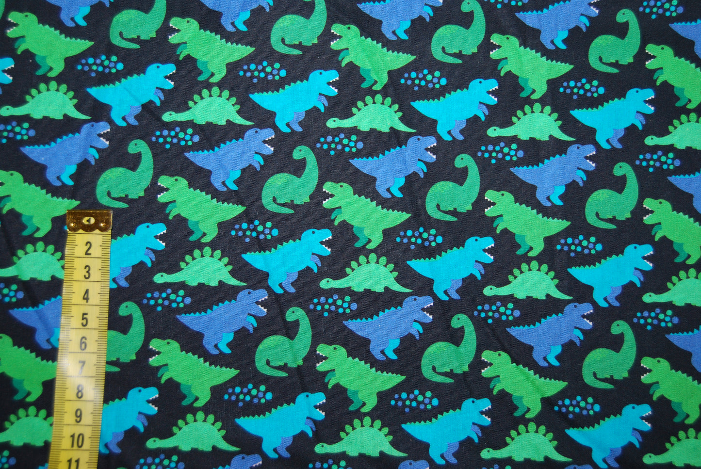 Cute dinosaurs bomull