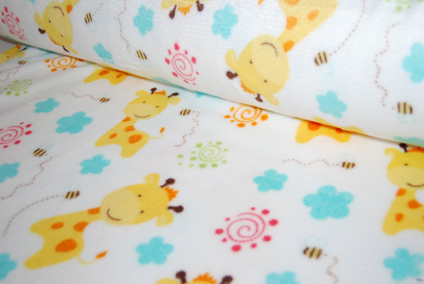Giraffer korallfleece