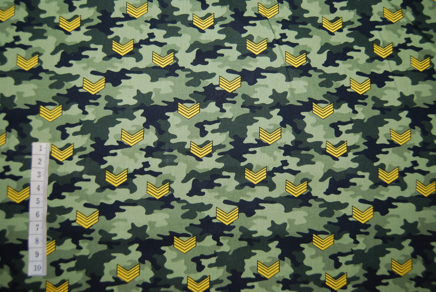 Camouflage Army revär bomull