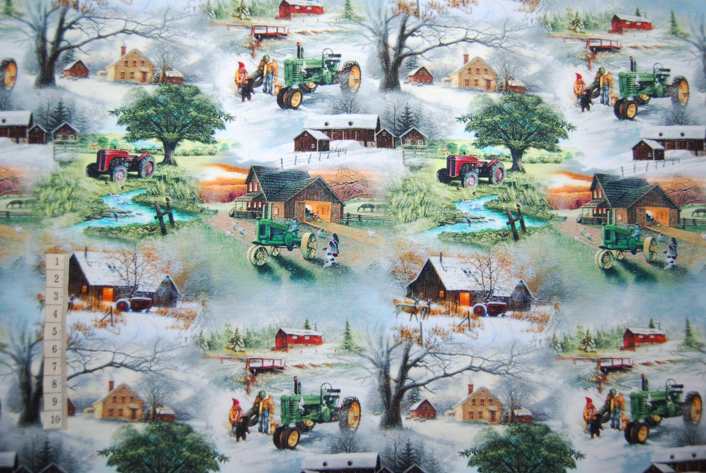 Christmas at the farm digitalt tryck