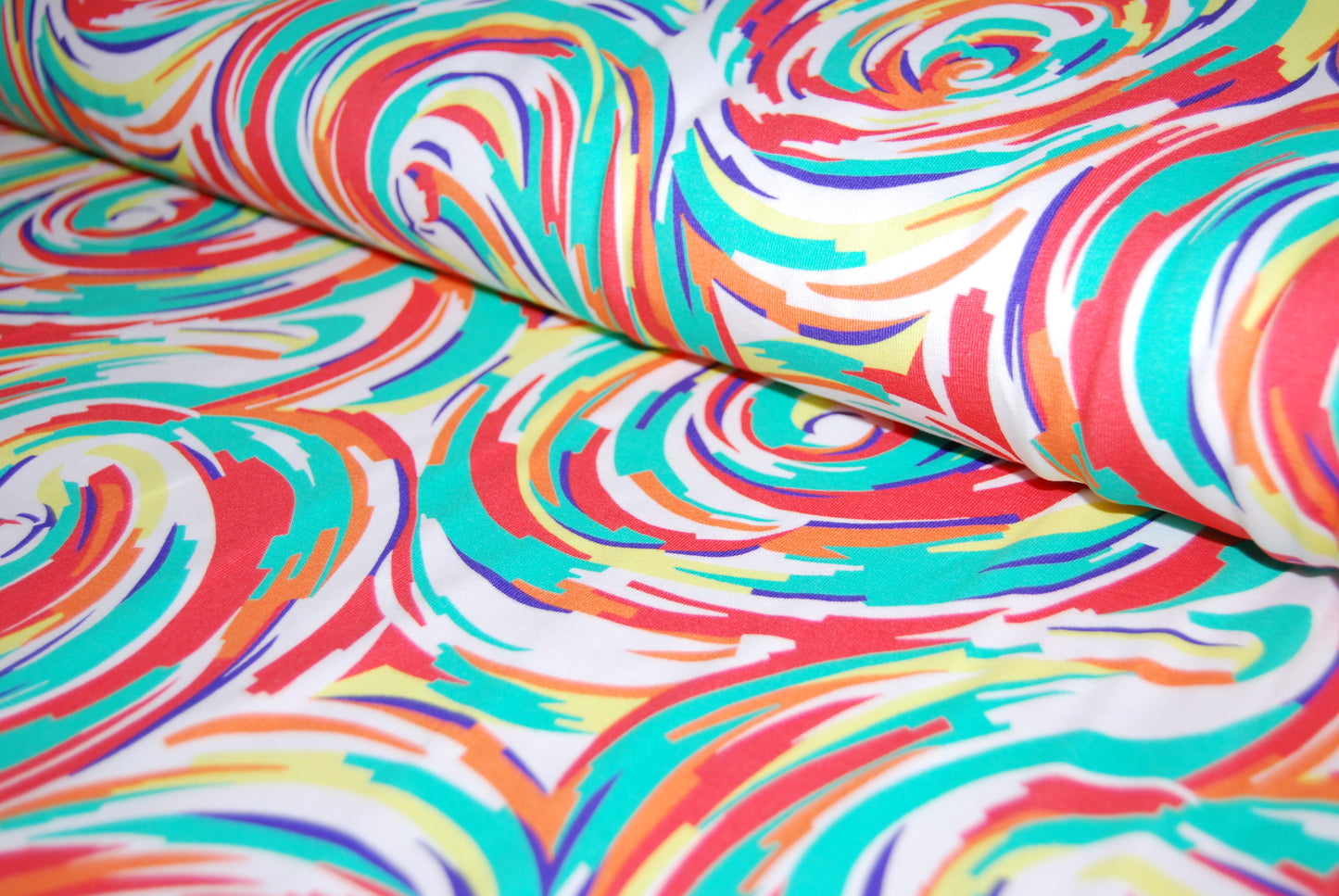 Colour swirl digitalt tryck