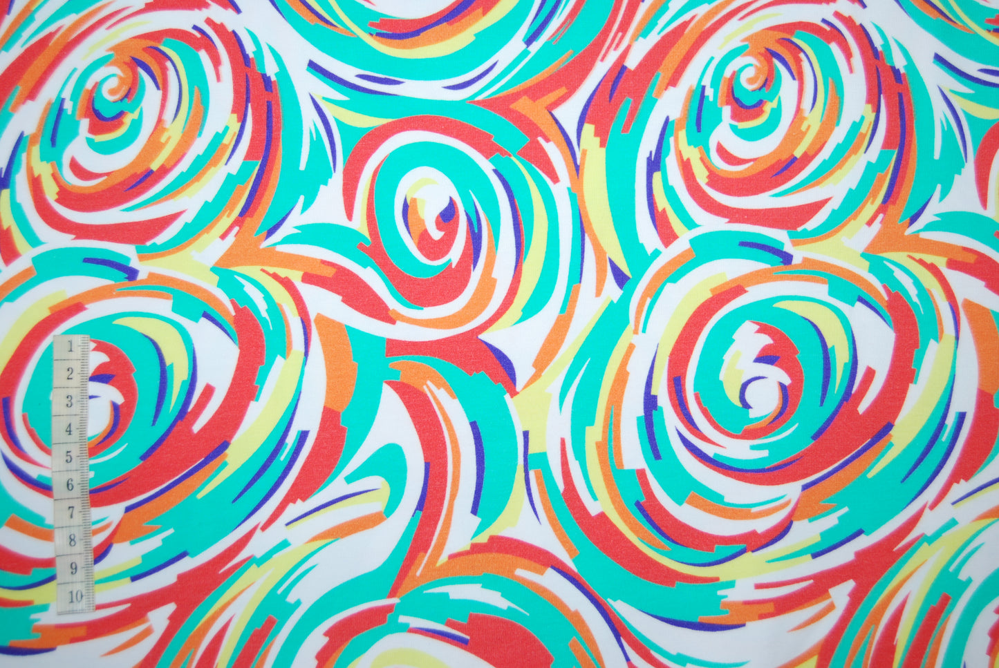Colour swirl digitalt tryck
