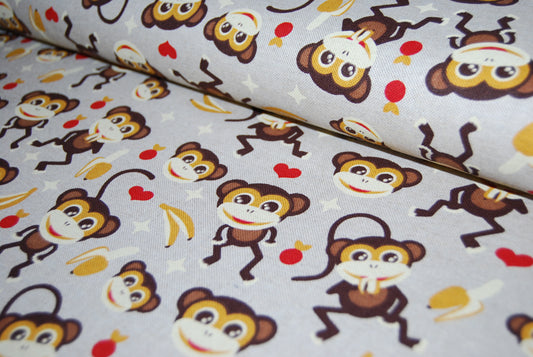 Happy monkey linneliknande