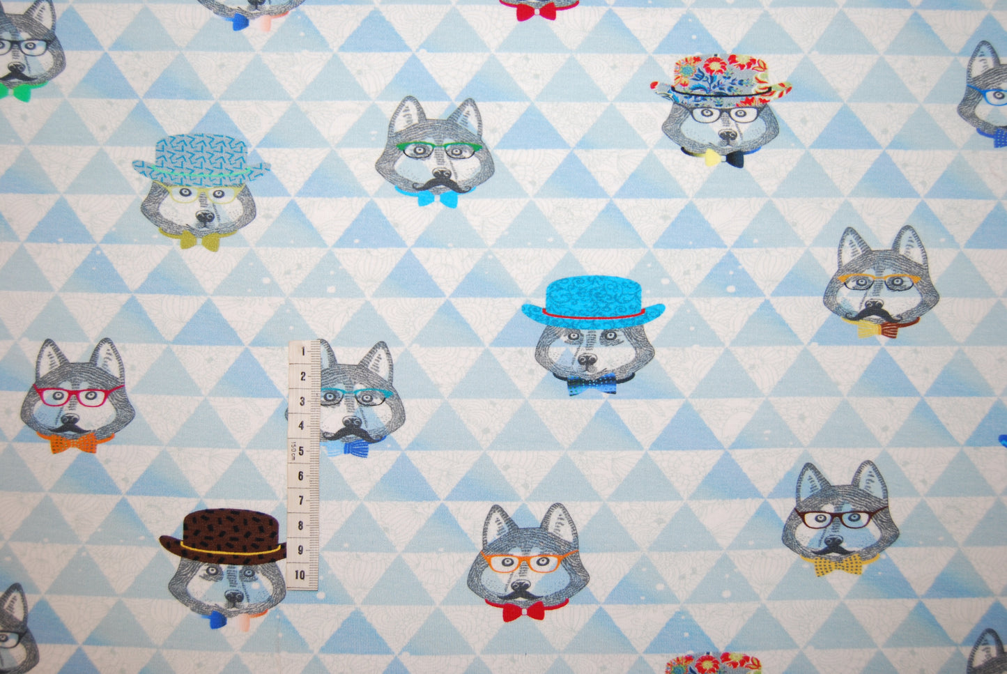 Hipster foxes digitalt tryck