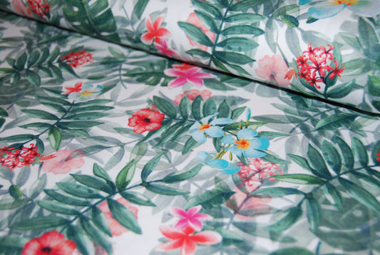 Jungle flowers digitalt tryck