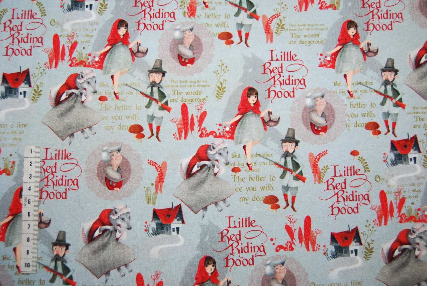 Little Red Riding Hood digitalt tryck (fler färger)