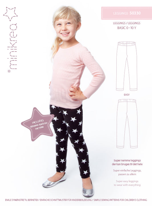 MiniKrea 50330 Leggings 0-10 år