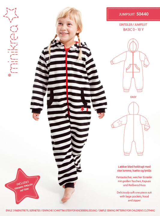 MiniKrea 50440 Jumpsuit 0-10 år