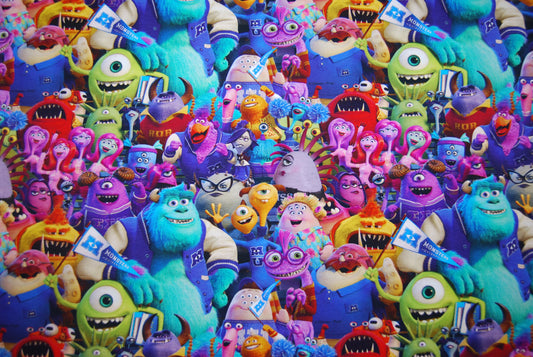 Pixar Monster University digitalt tryck