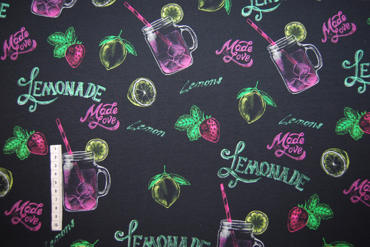 Neon lemonade digitalt tryck (fler färger)