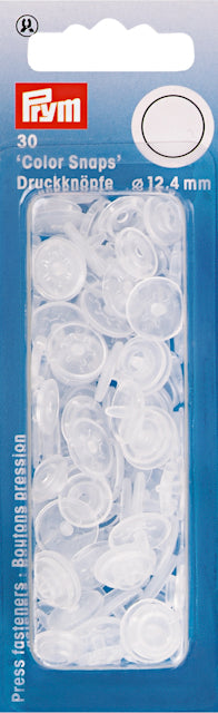 Nittryckknappar Cirkel plast (fler färger)