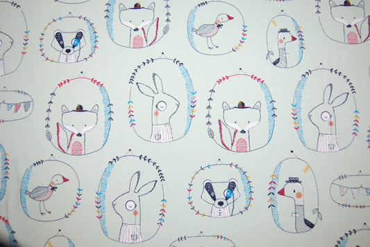 Playful animals trikå (fler färger)