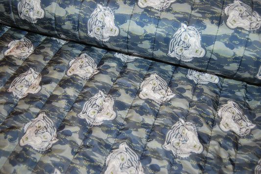 Quiltat foder Tiger