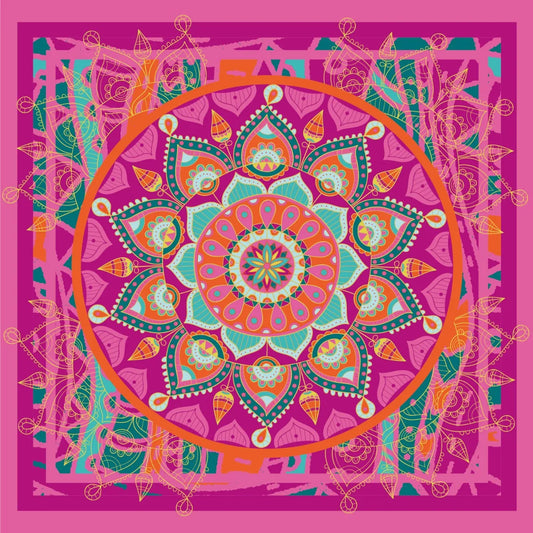 Sarong panel Mandala