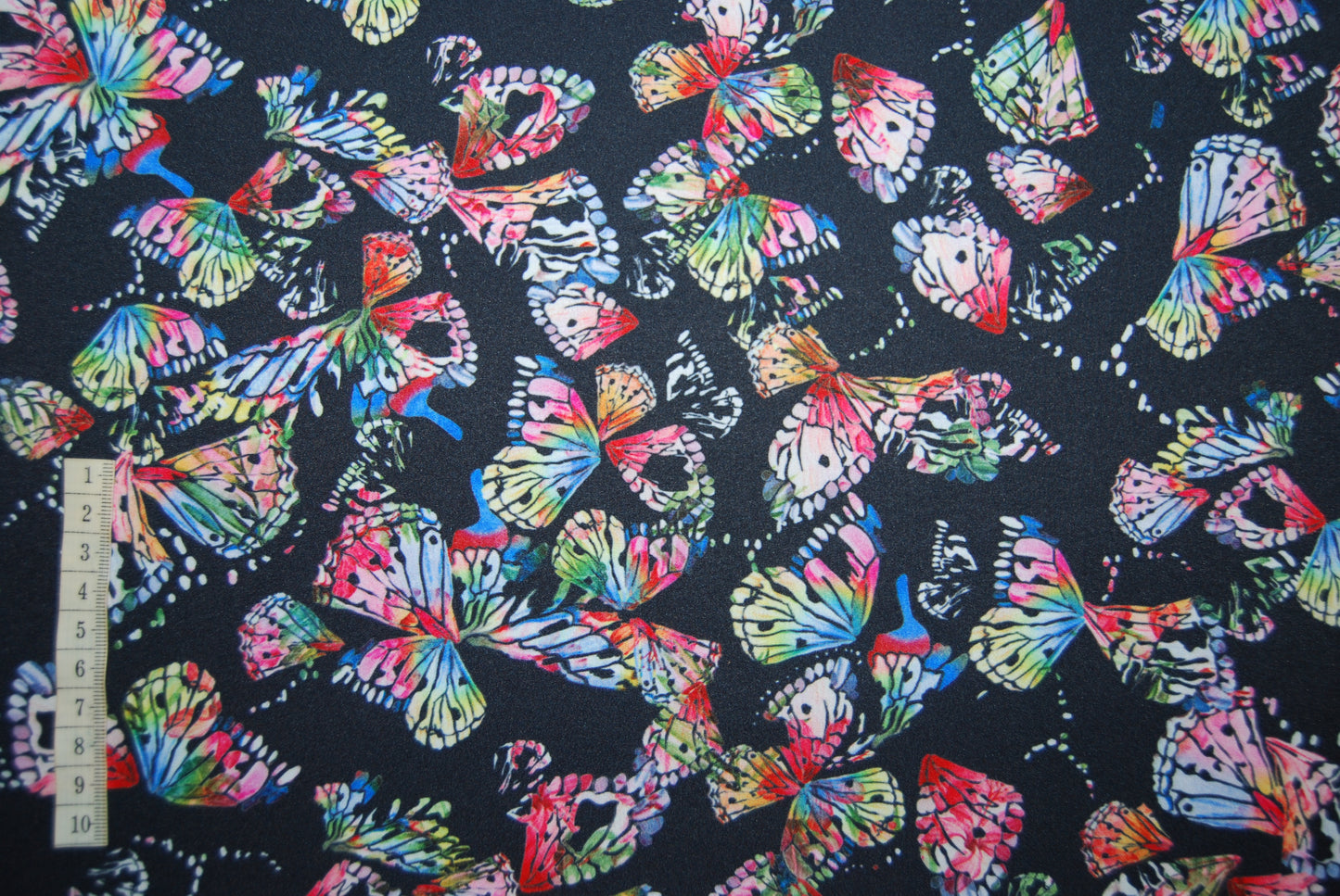 Softshell Colourful Butterflies digitalt tryck