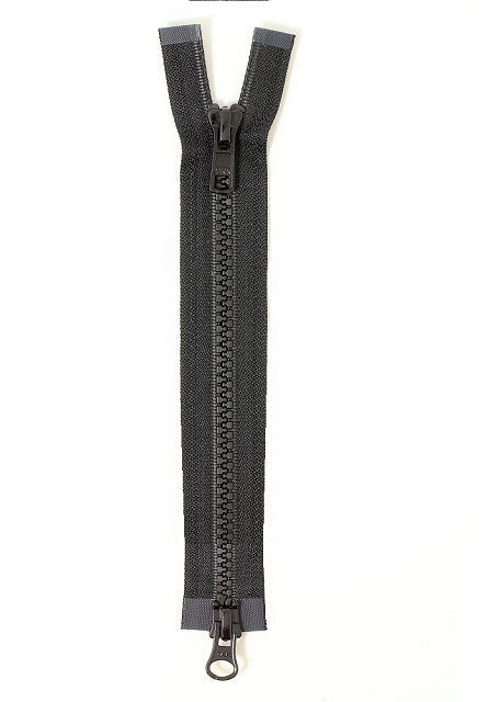 Dragkedja Delbar 2-vägs 80 cm plast 6mm (fler färger)